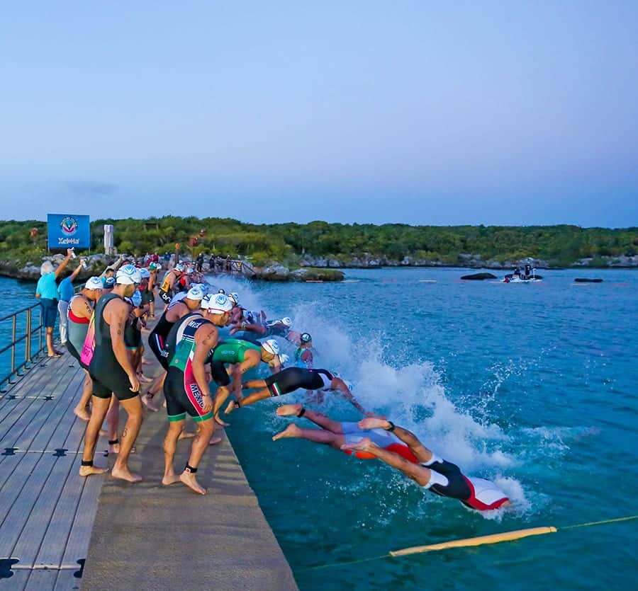 Celebra 10 Años el Triatlón Xel-Há