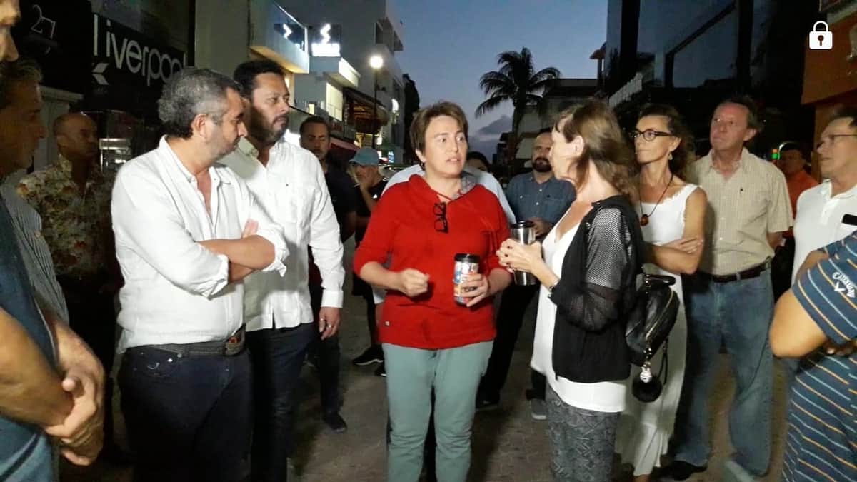 Anuncia Beristain que no pagará por barrera antisargazo 