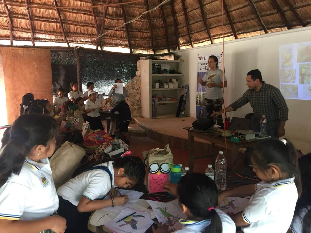 Fortalece gobierno de Puerto Morelos cultura turística sustentable en niños
