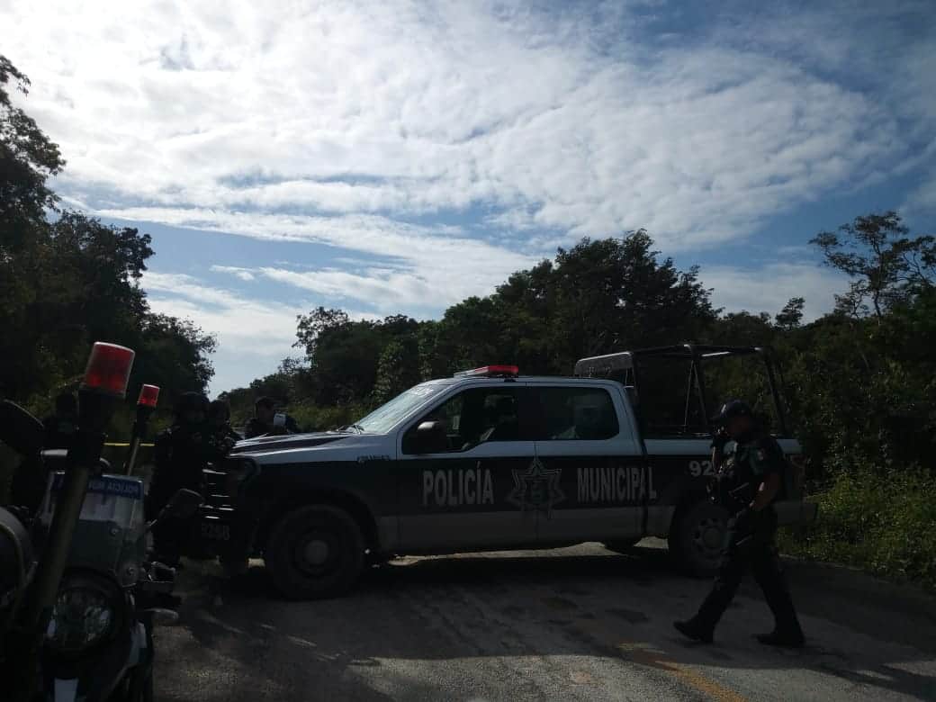 Hallan cuerpo ejecutado en Tulum
