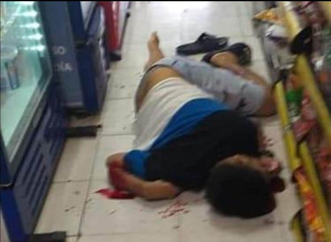 Ejecutado y mujer herida dejan dentro de expendio de cerveza