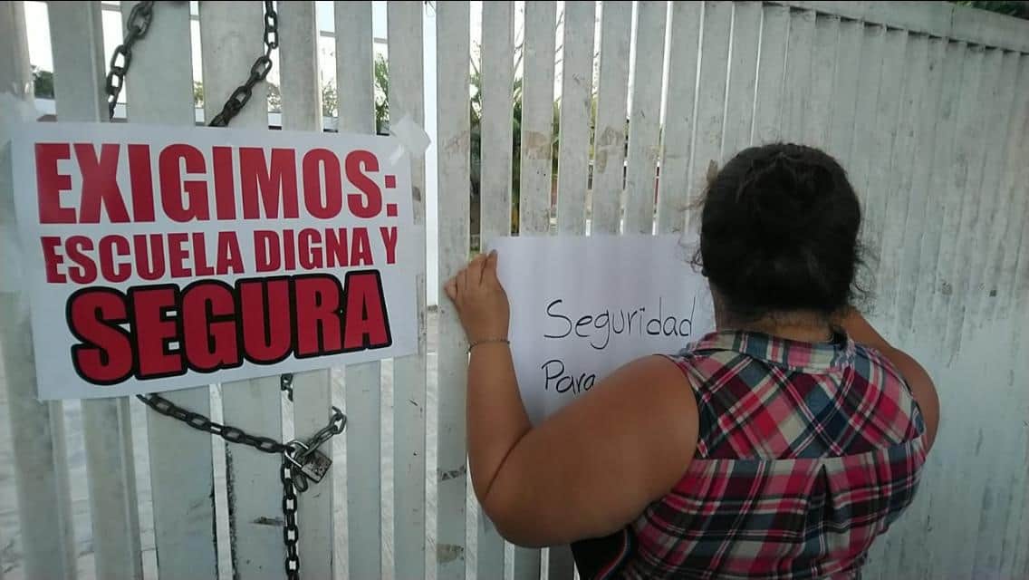 Ladrones roban primaria y defecan en salones de clases