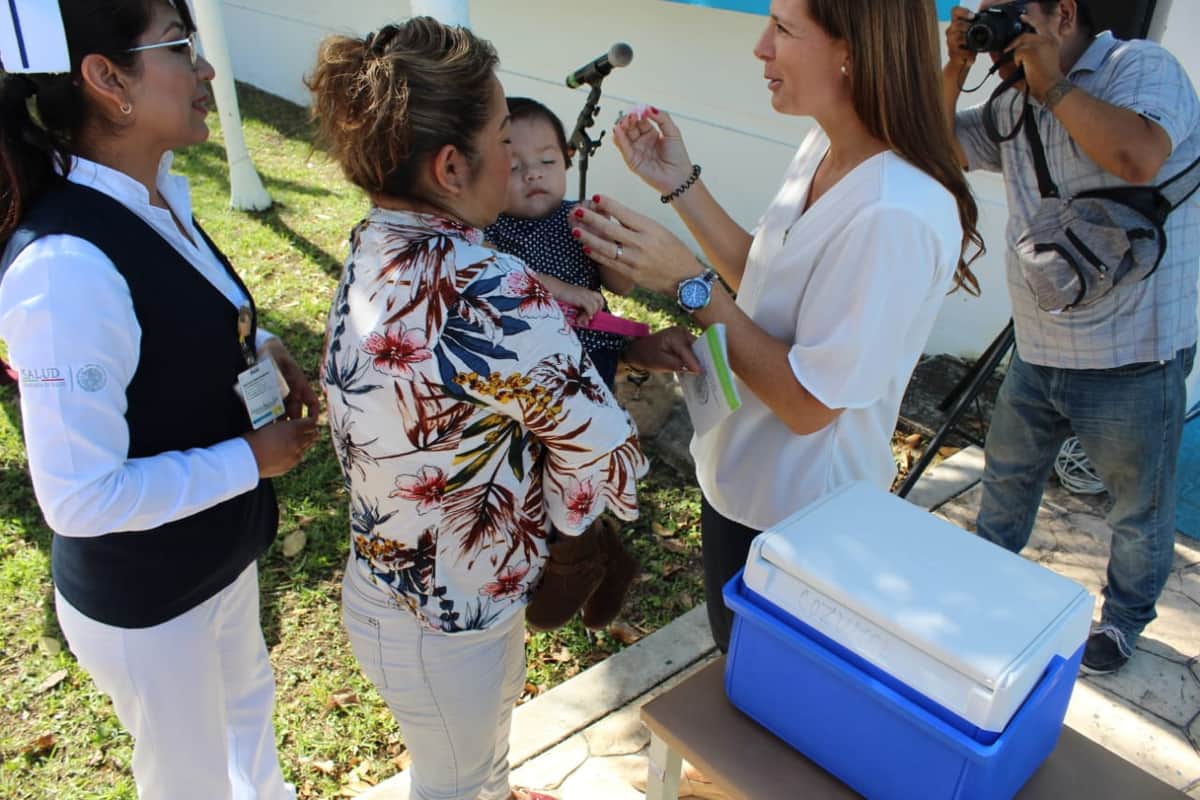 Esperan aplicar 8 mil dosis en la Semana de Vacunación en Cozumel