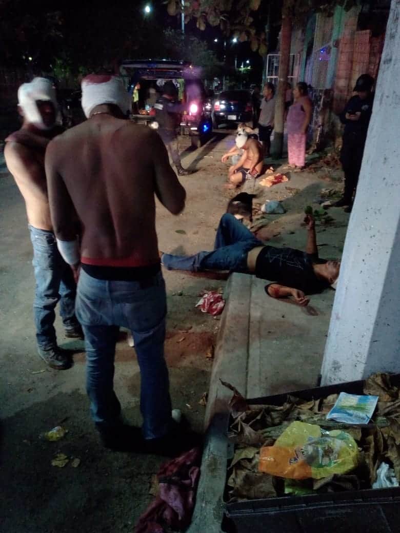 Riña familiar deja cinco heridos en Solidaridad