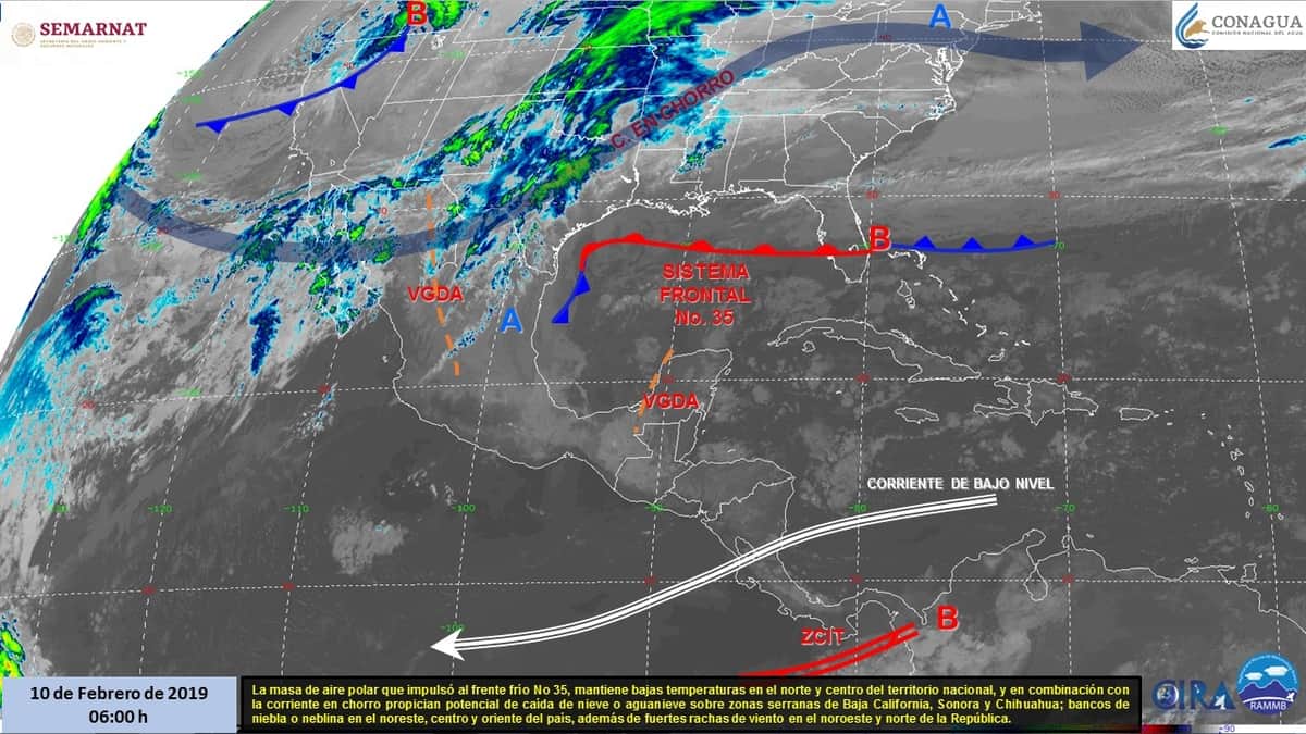 Clima caluroso y posibles lluvias para el estado