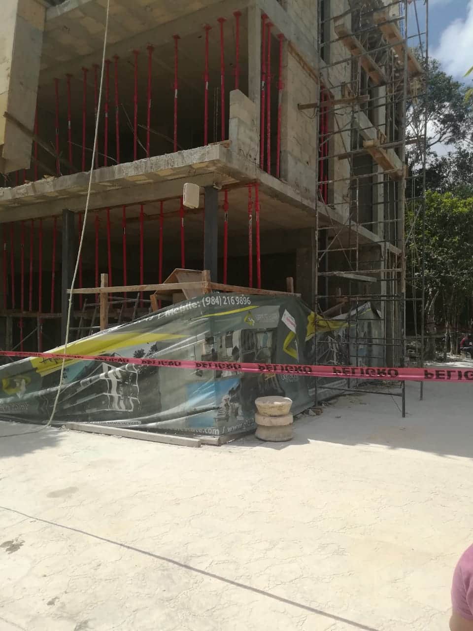 Suspenden obra de Aldea Zamá por no cumplir medidas de seguridad
