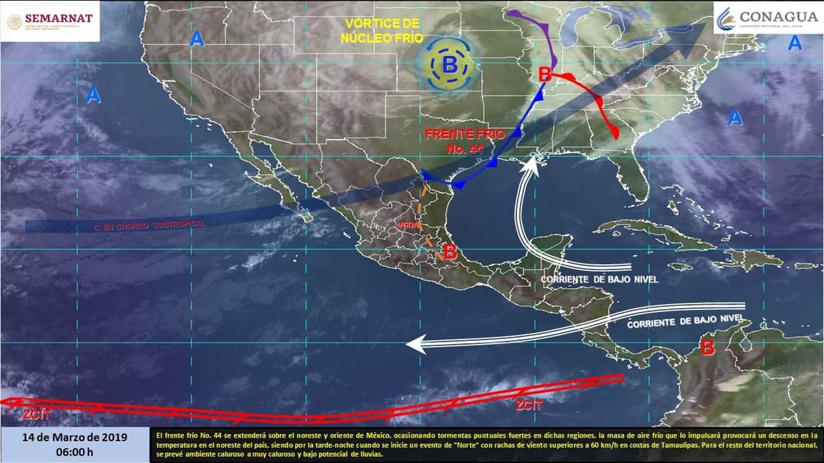 Clima: Caluroso y algunos nublados para Q. Roo