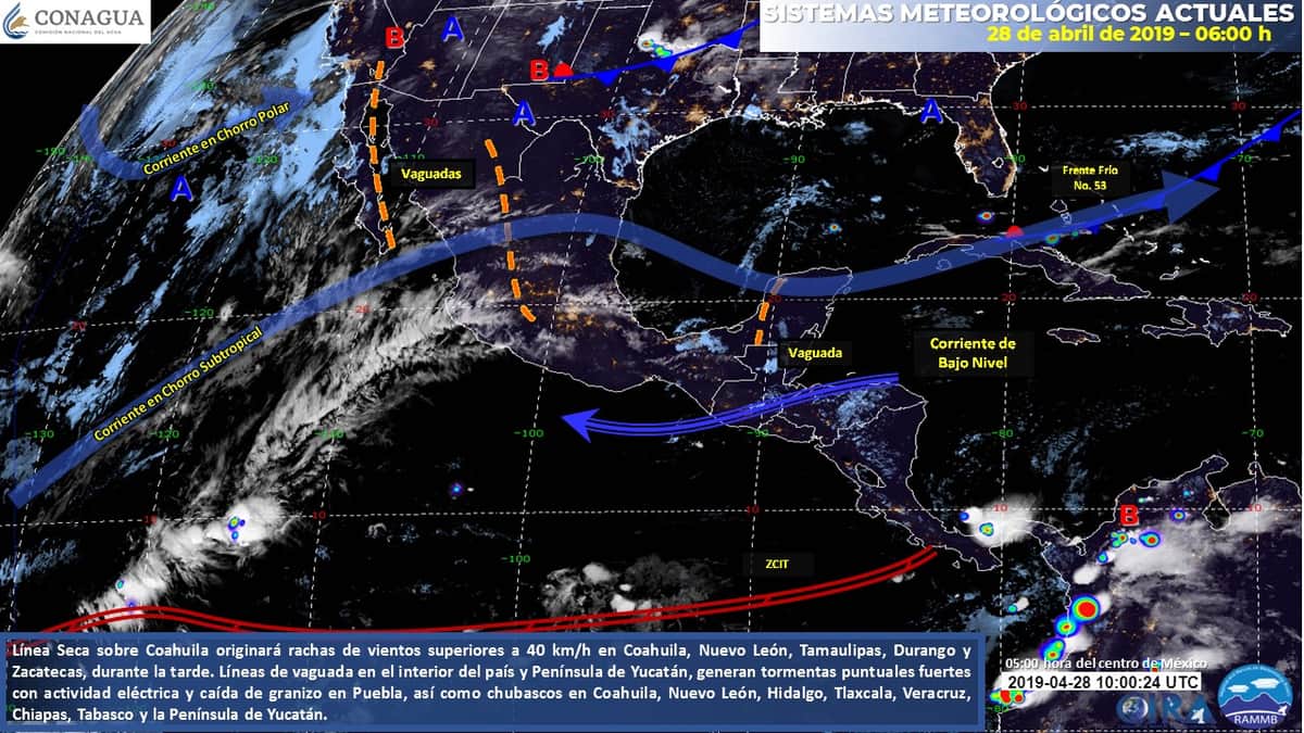 Clima: Calor, posibles lluvias y rachas de viento para este domingo