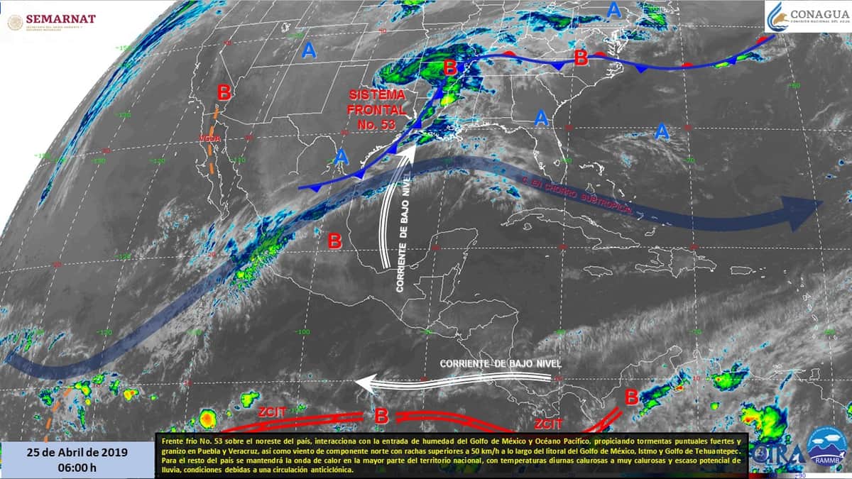 Clima: Calor, nublados y algunos vientos para Q. Roo