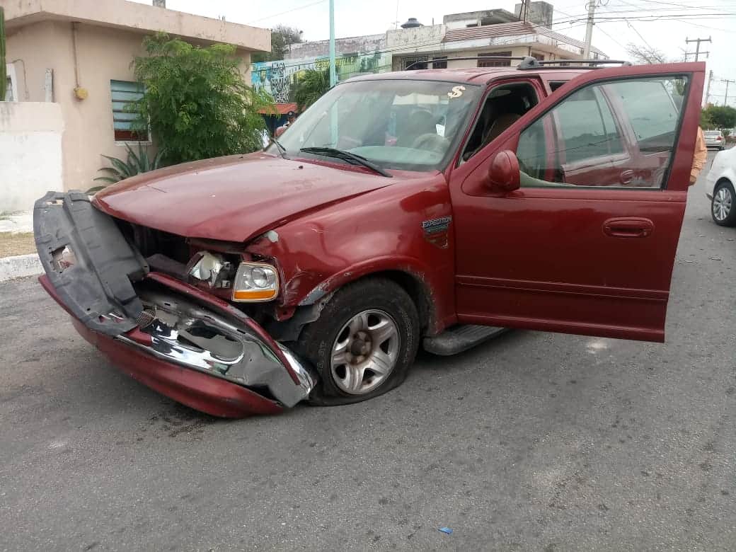Falta de precaución causa tres accidentes en Chetumal