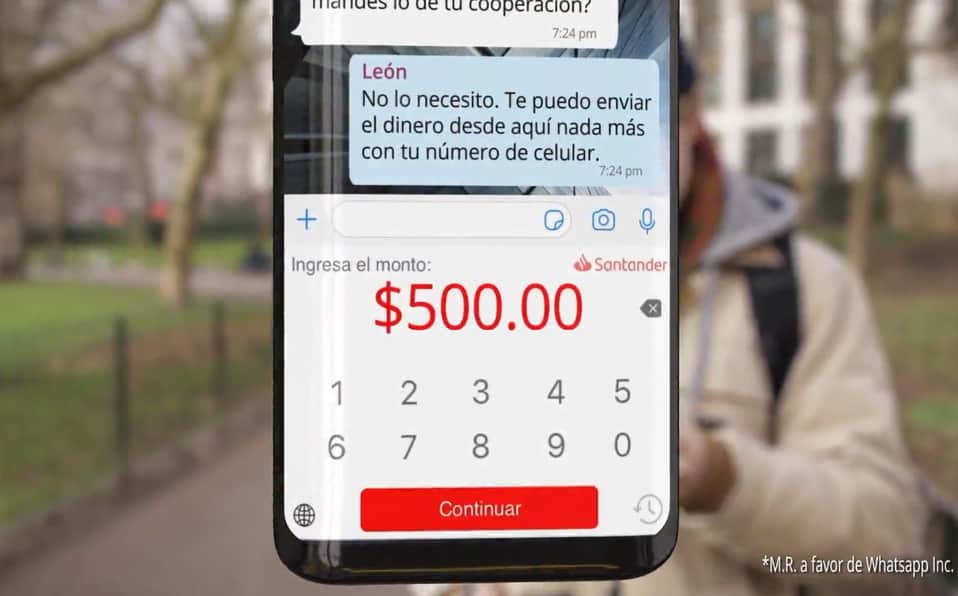 Ya podrás enviar dinero desde WhatsApp