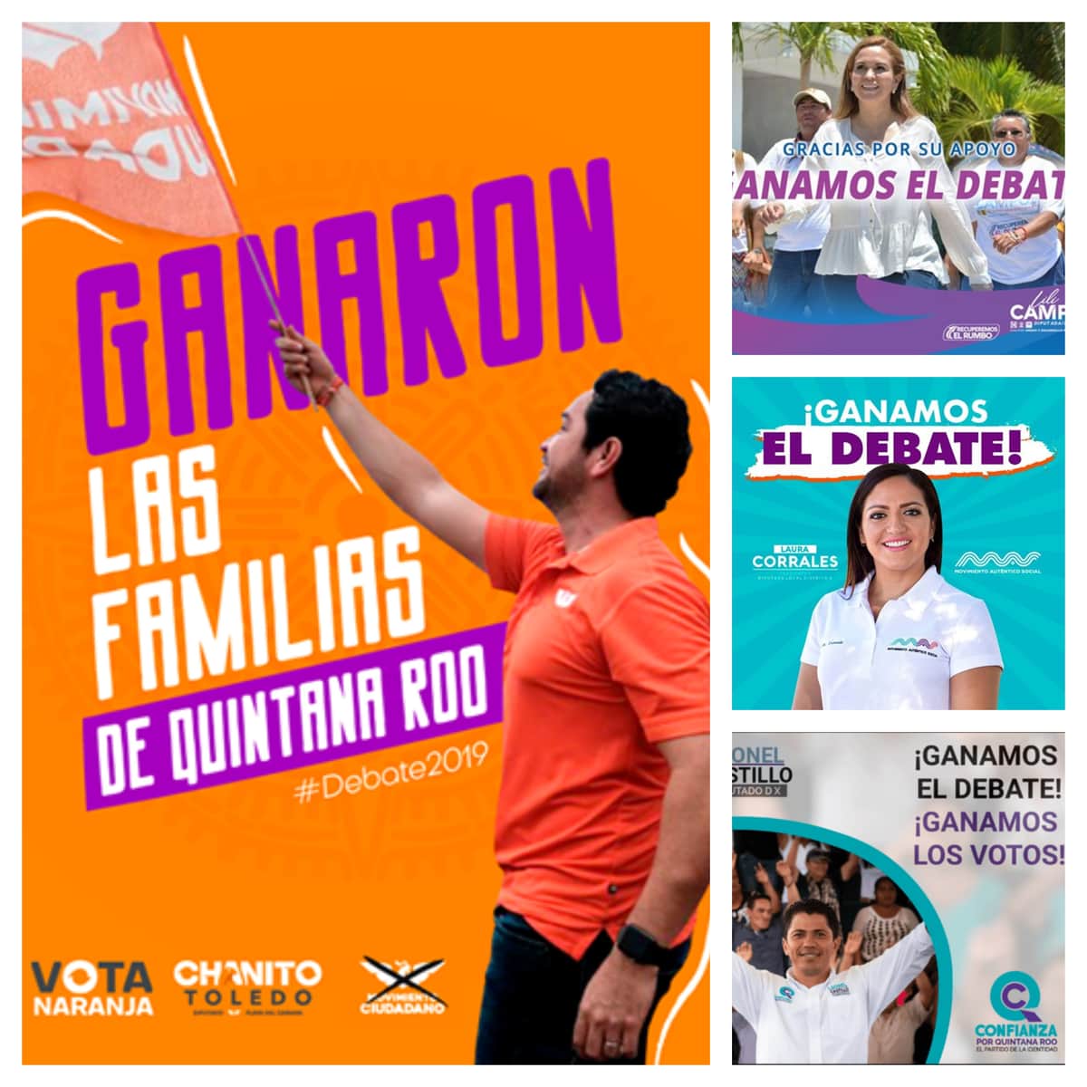 Como en el kinder, todos ganaron el debate en el Distrito X