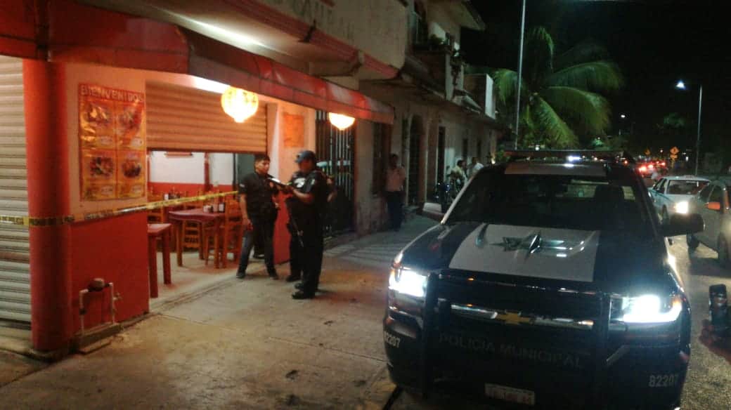 Dos personas heridas de bala en dos puntos de Playa del Carmen