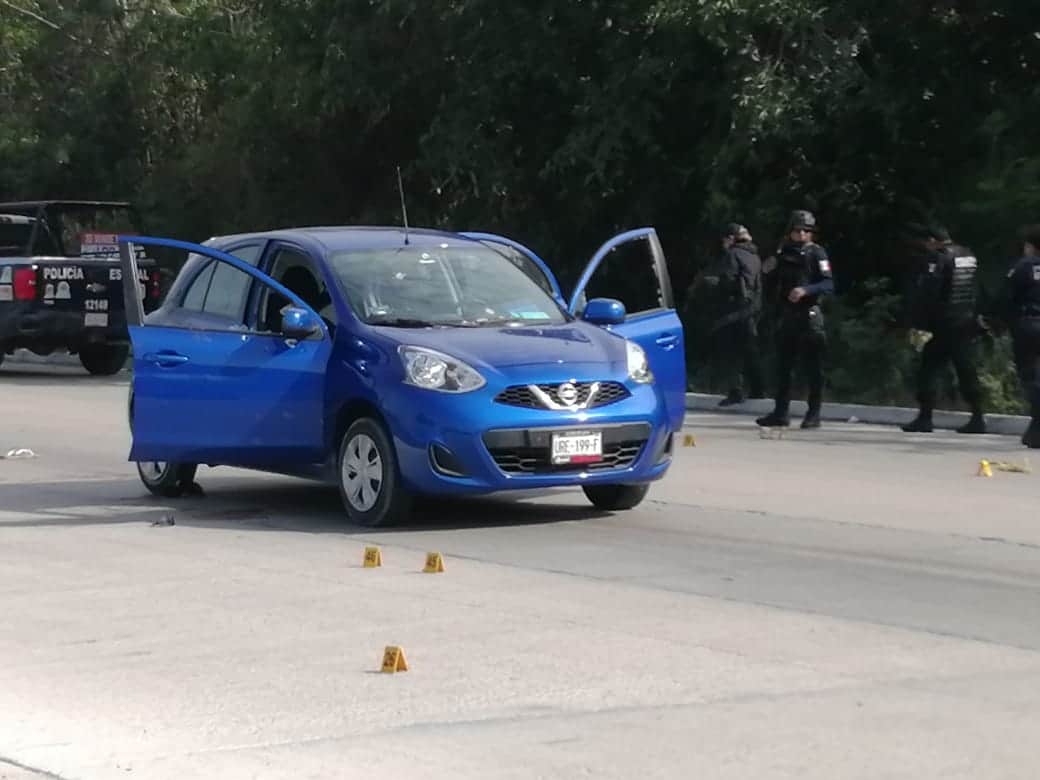 Dos heridos de bala en Playa del Carmen