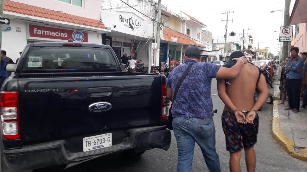 Detienen a tres supuestos sicarios en Cozumel