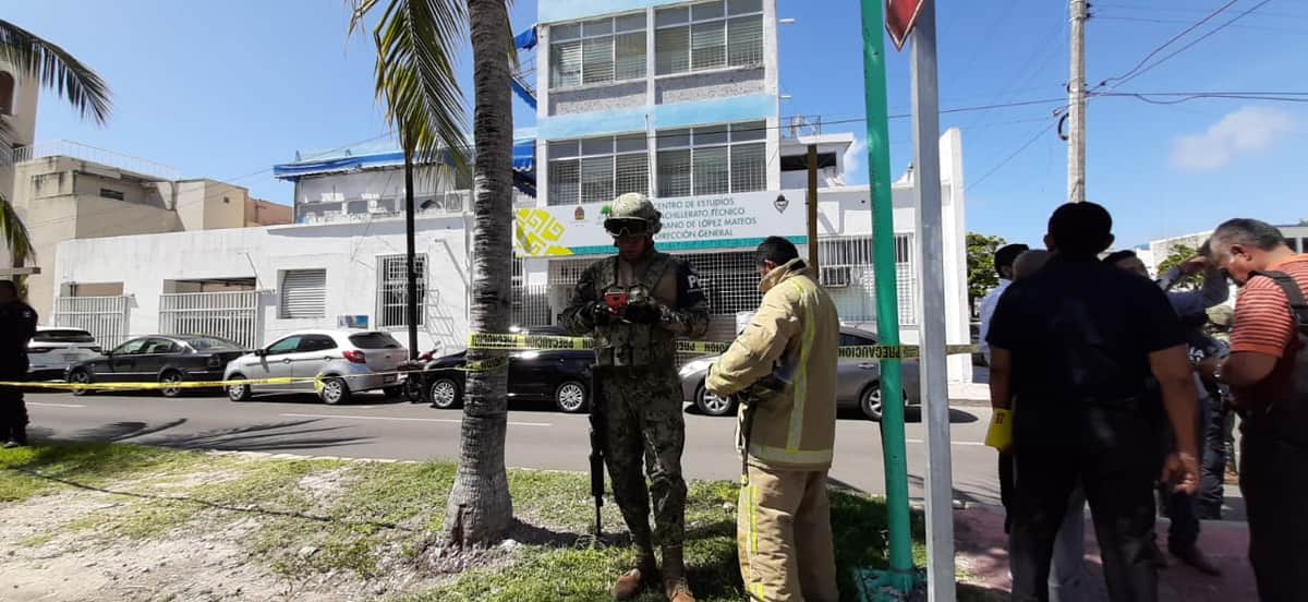 Investiga Fiscalía explosión en preparatoria “Eva Sámano”