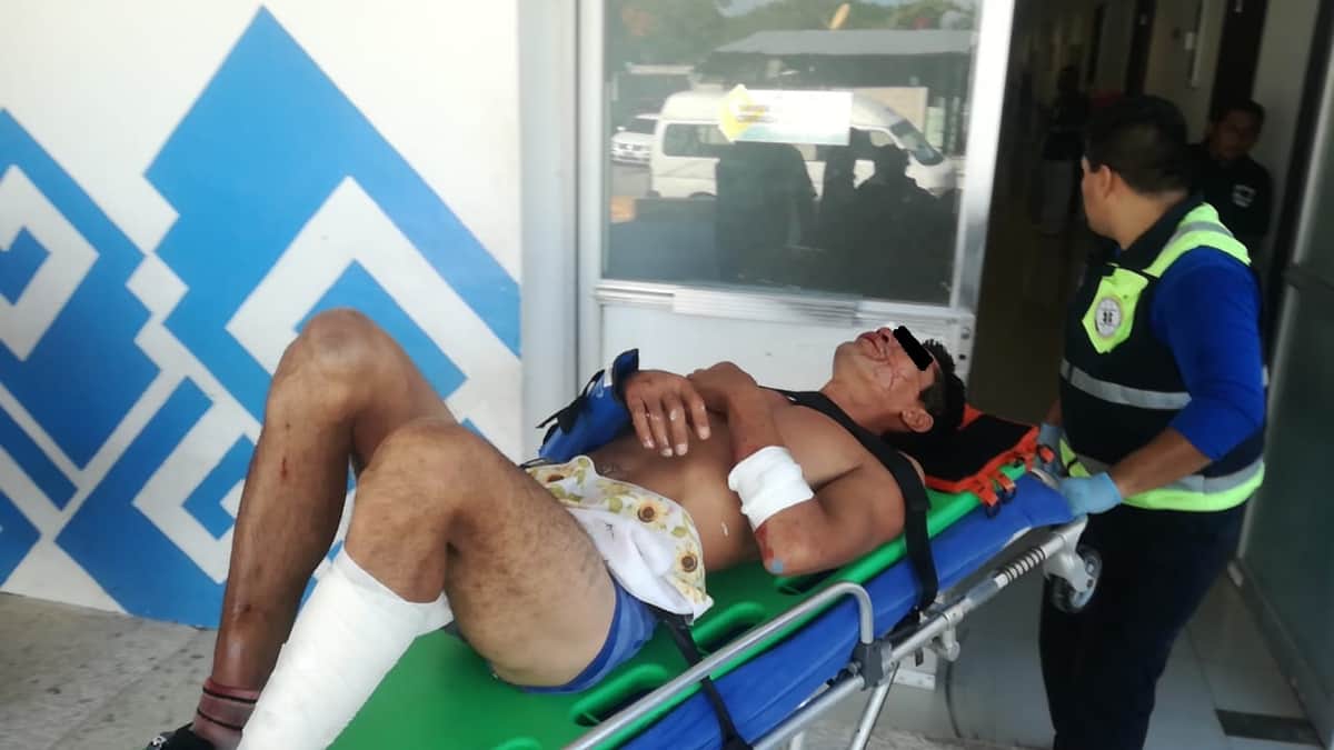 “Levantan”, fracturan brazo y apuñalan a hombre en Playa del Carmen