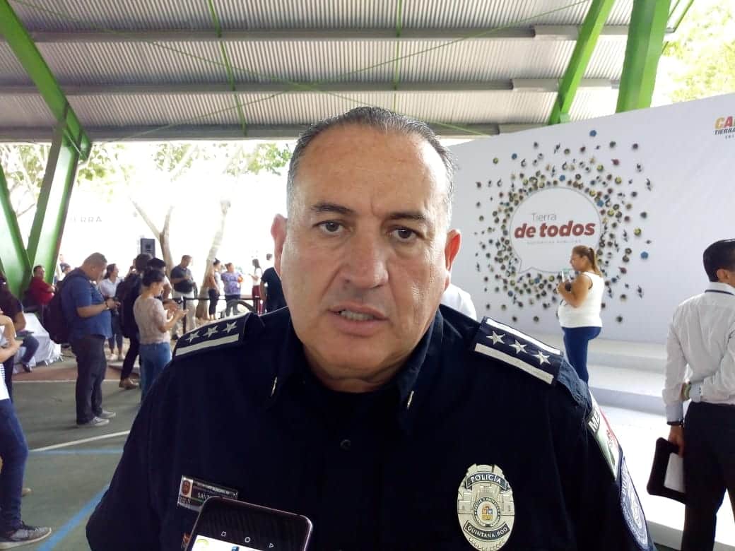 Aumentan detenciones y disminuyen robos en Cancún