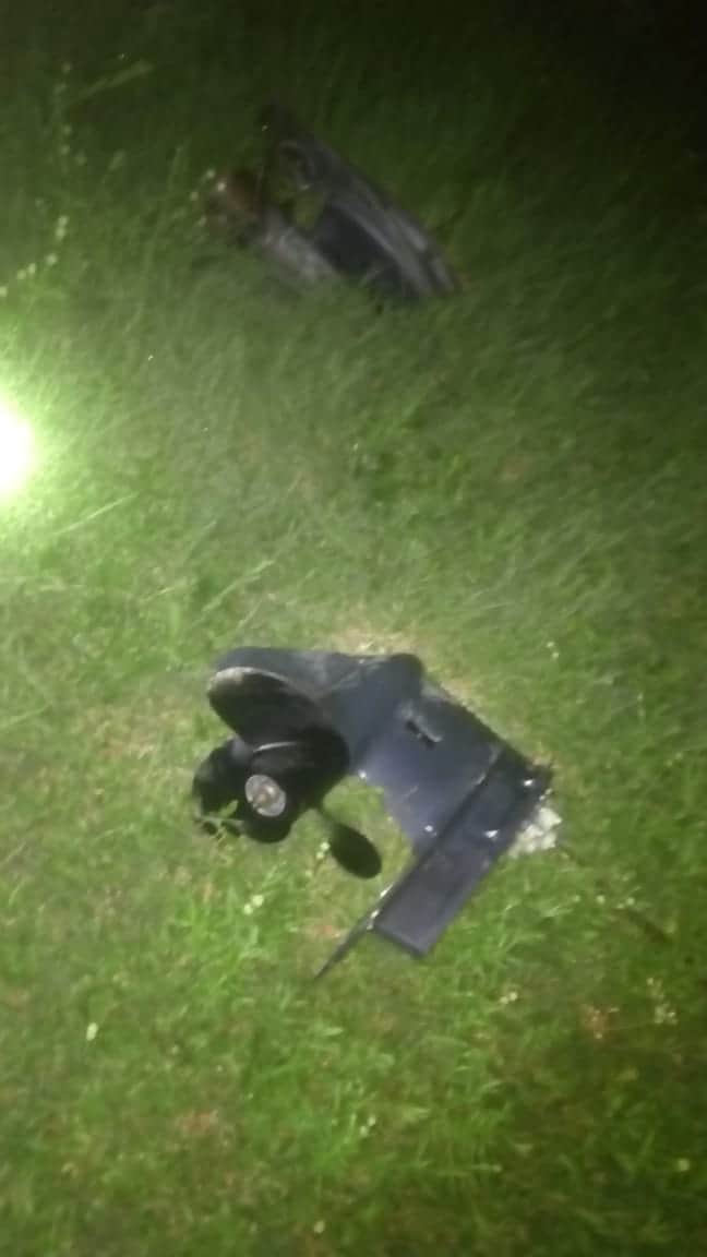 Detienen a tres ladrones de motores en Bacalar