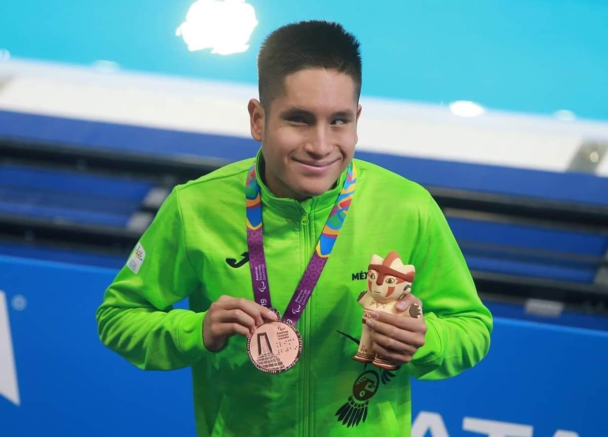Otra medalla para Quintana Roo: Andy Guerrero logra bronce en los parapanamericanos