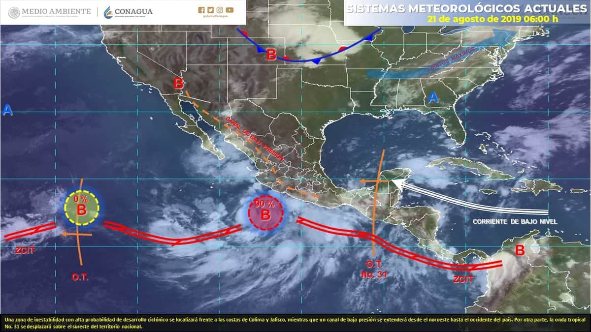 Se forma tormenta “Chantal”, a 3 mil 500 km de Quintana Roo