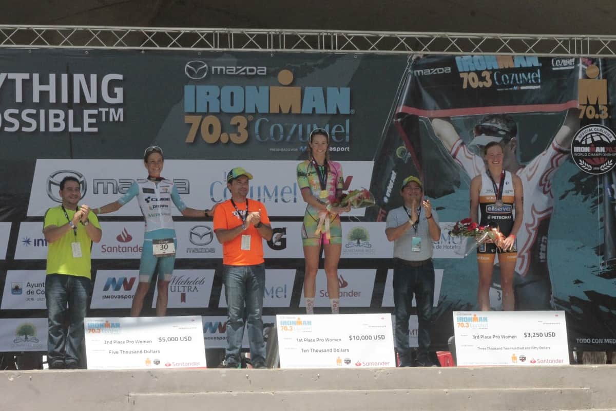 Tiene Ironman 70.3 nuevo campeón en varonil; en femenil hay bicampeona