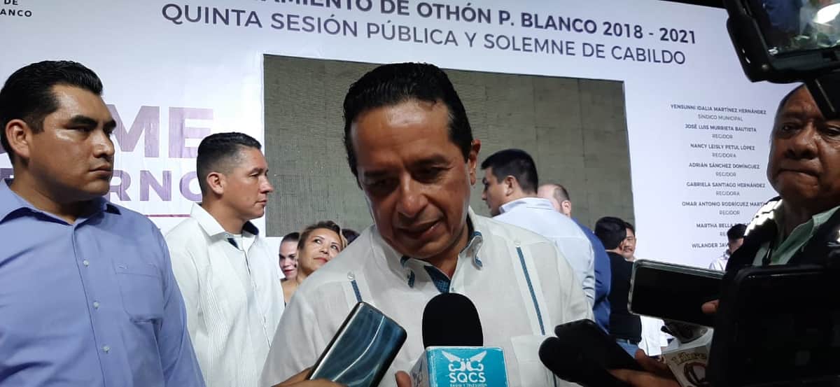 Confirma el gobernador Carlos Joaquín que habrá cambios al interior de su gobierno