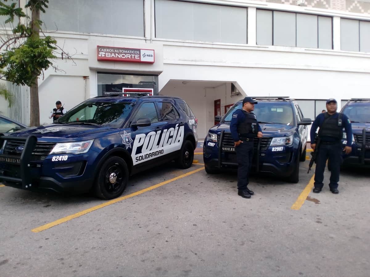 Se cuadruplicó la presencia policiaca en Solidaridad