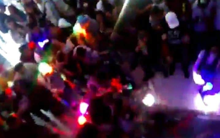 ¡Fiesta hasta abajo!