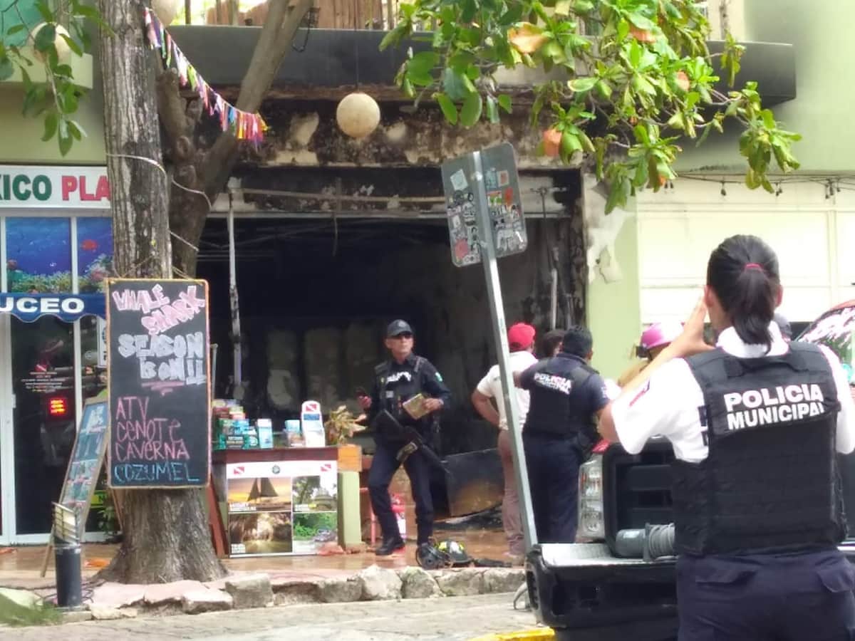 Incendio en spa de la Quinta Avenida