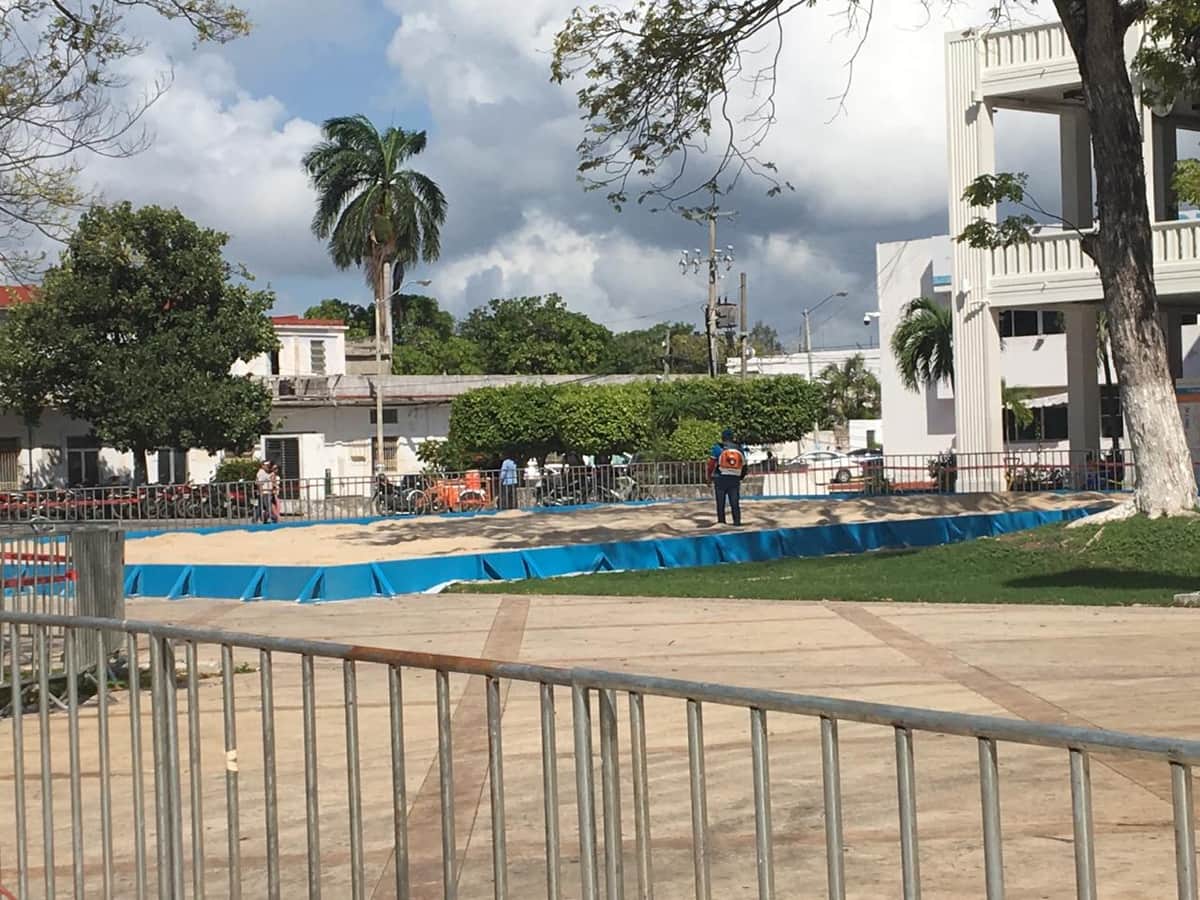 Lista, la primera de cinco canchas para el tour de voleibol playero