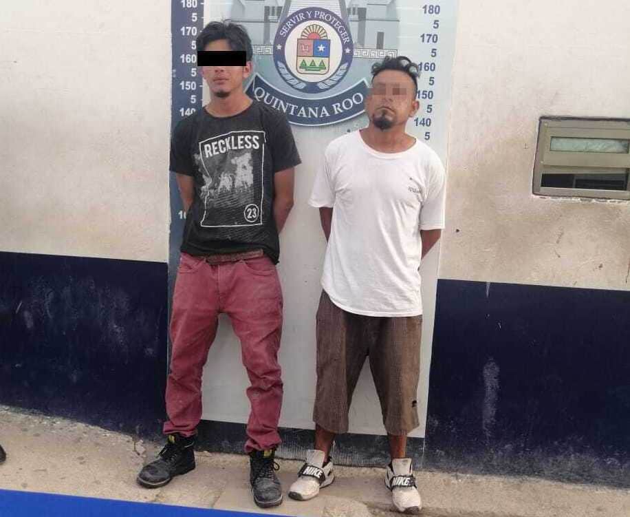 Atrapan a dos en Cancún después de acuchillar a un hombre