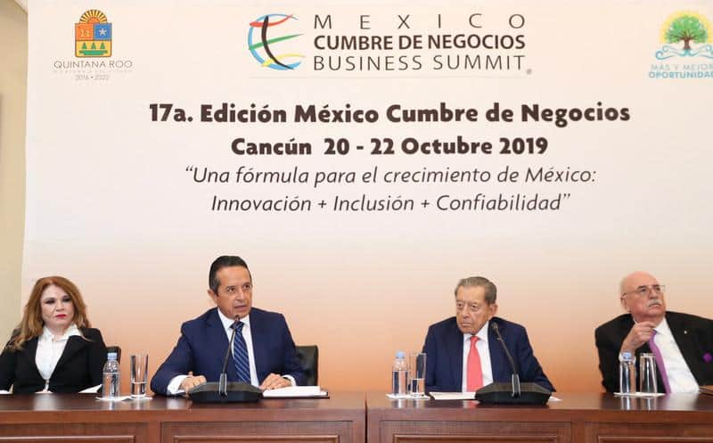Cumbre de Negocios, reflejo del crecimiento de Quintana Roo