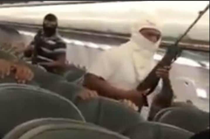 Secuestran avión de Interjet y es grabado en video; fue un simulacro