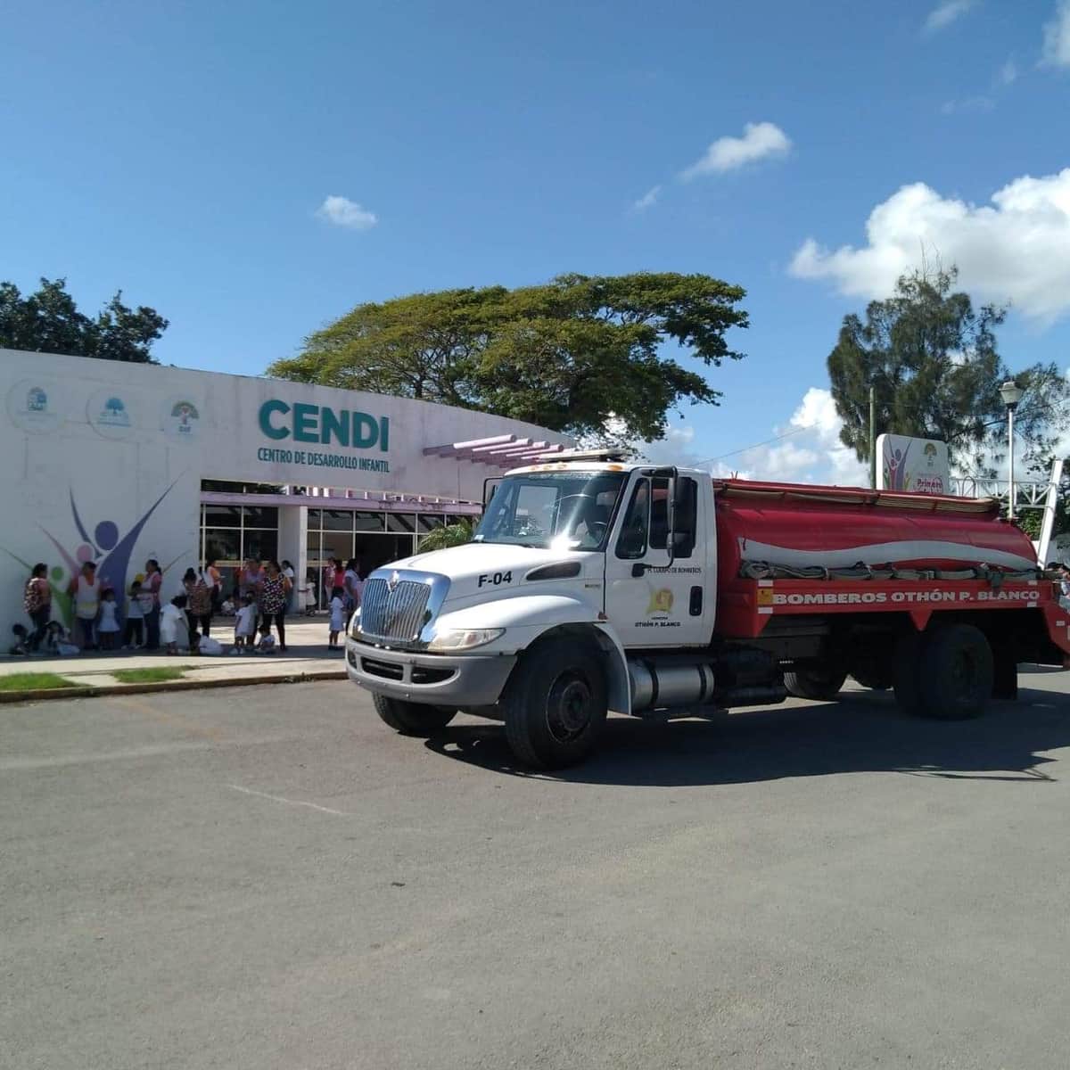 ¡Fuga de gas en Chetumal! Evacúan guardería