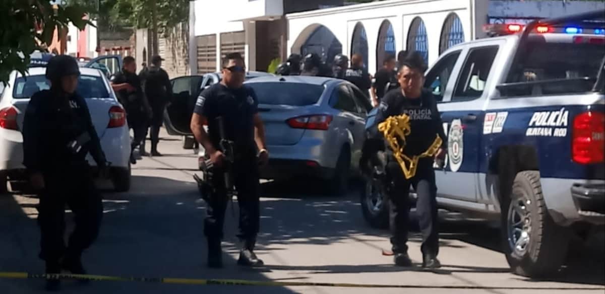 Sujetos detenidos en Chetumal iban armados por pleito familiar