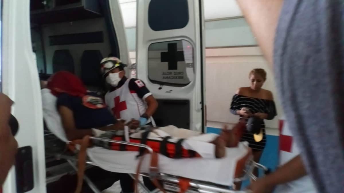 Herido de bala en invasión de Cancún