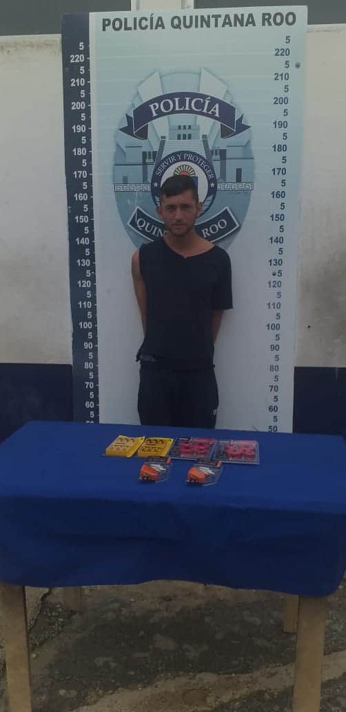 Atrapan a ladrón en Bodega Aurrerá de Cancún