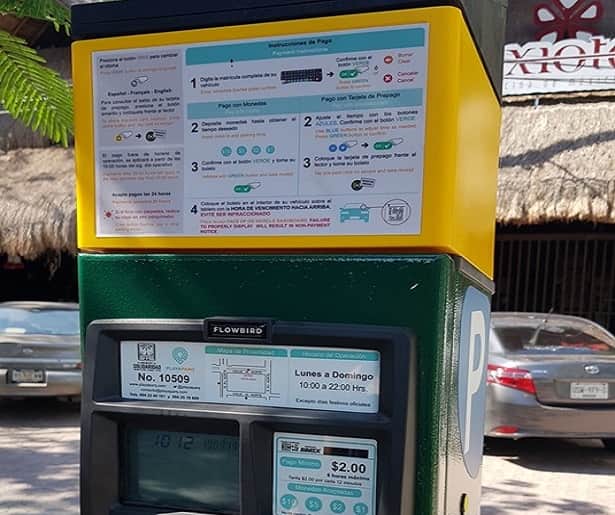 Retirarán parquímetros de Playa del Carmen