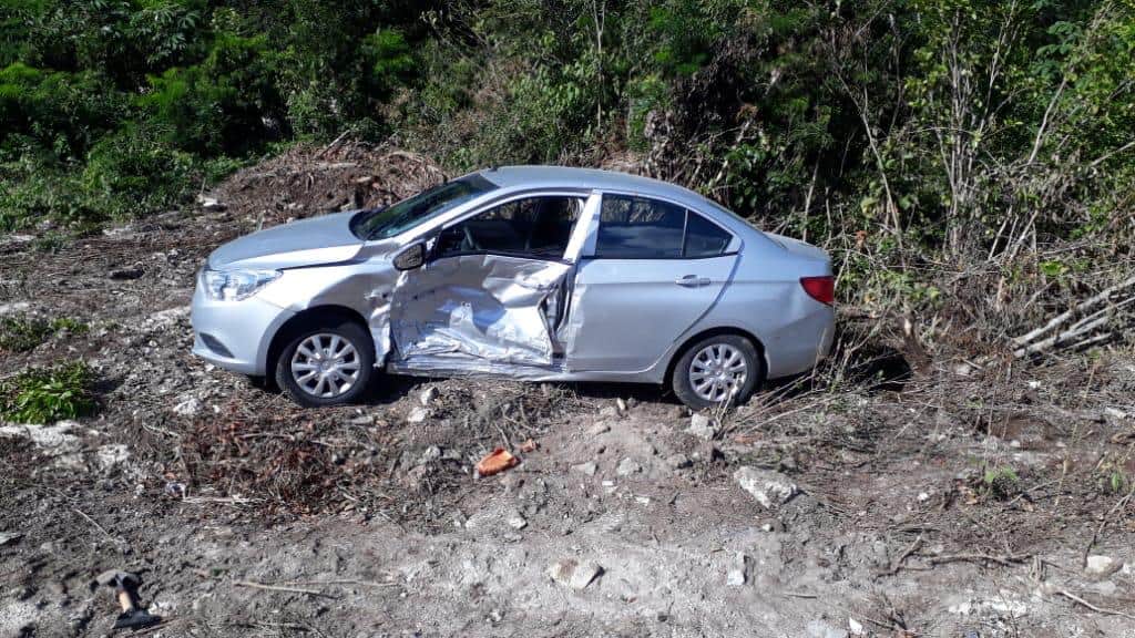 Choque mortal en la carretera Tulum-Carrillo Puerto
