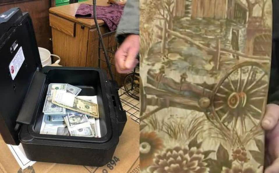 Hombre compra sillón usado y encuentra 800 mil pesos en efectivo