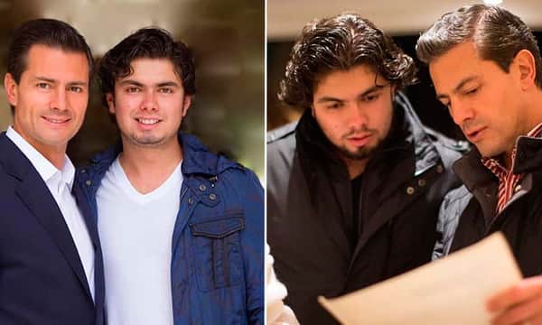 Descubre quién pasó Año Nuevo con el hijo de Peña Nieto