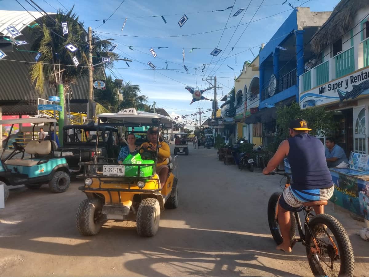 Lleno total en Holbox