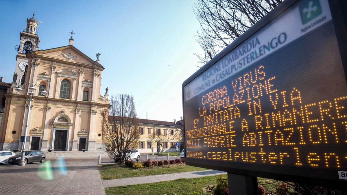 Galería: Milán, la ciudad que se volvió "fantasma" por coronavirus en Italia