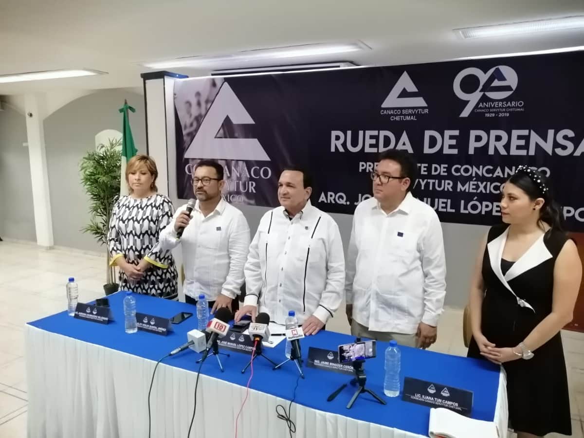 Concanaco a favor de reducción de IVA en zona sur