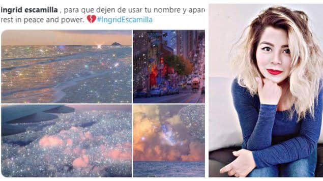 Cibernautas protegen imagen de Ingrid Escamilla con 'fotos bonitas'