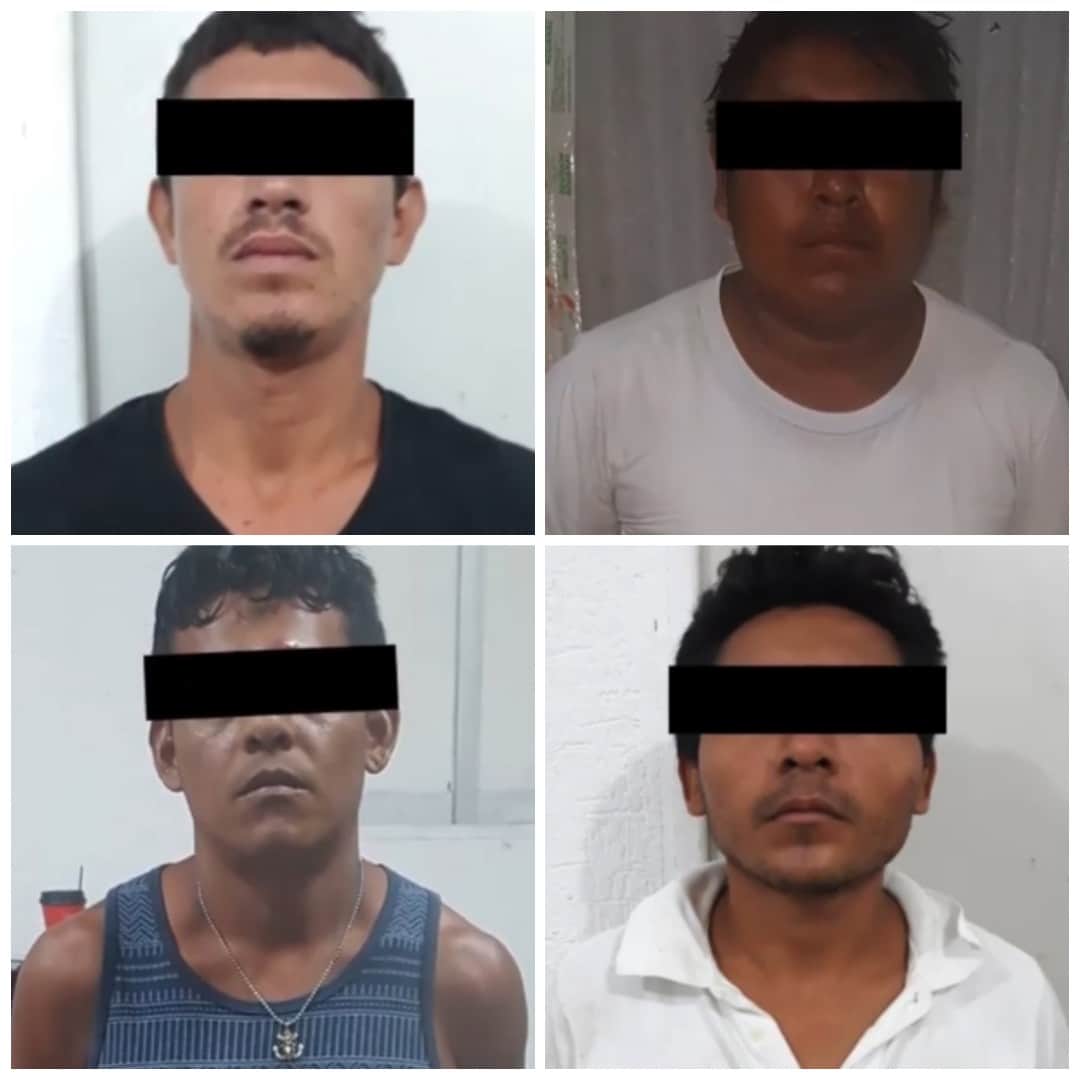 Dan cárcel a dos de seis extorsionadores detenidos en 2018