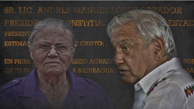 Esta es la carta que le mandó la mamá de "El Chapo" a AMLO