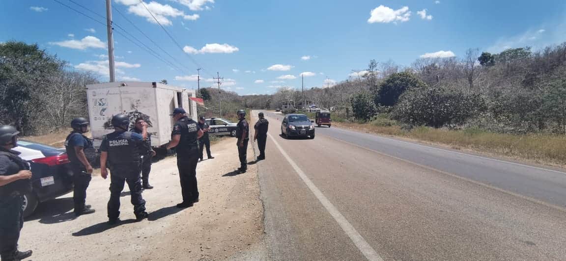 Ponen filtro en Zona Maya para acorralar a delincuentes