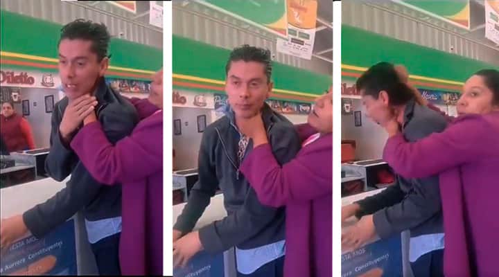 Video: Madre somete a un sujeto por acosar a su hija de 14 años